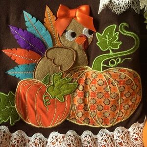 Thanksgiving Toddler dress 3T
